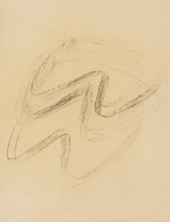 Fautrier, Jean - Charcoal drawing