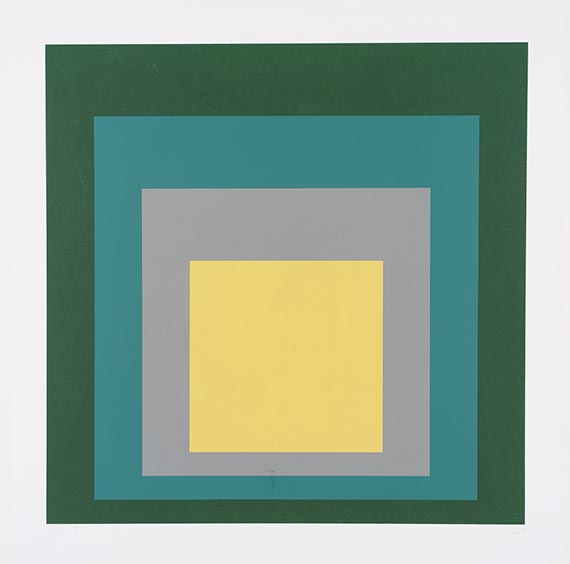 Albers, Josef - Silkscreen in colors