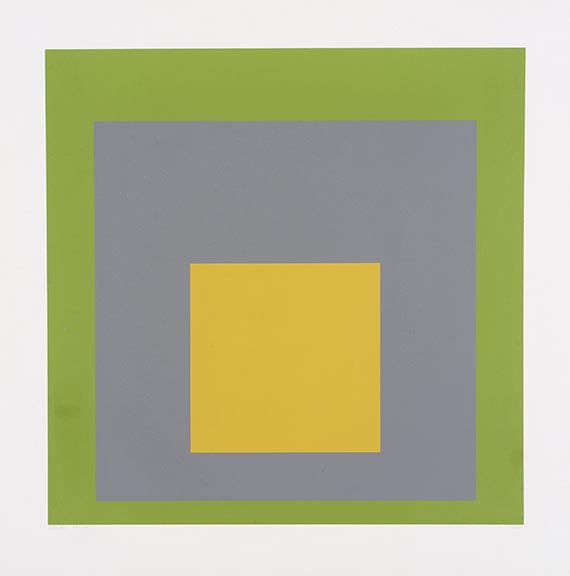 Albers, Josef - Silkscreen in colors