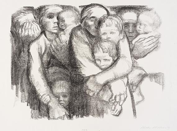 Kollwitz, Käthe - Chalk lithograph