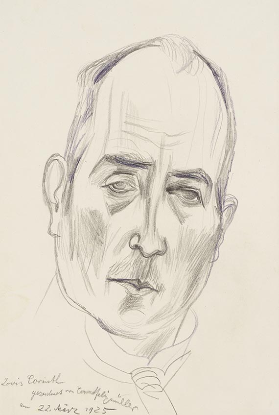 Felixm&uuml;ller, Conrad - Pencil drawing