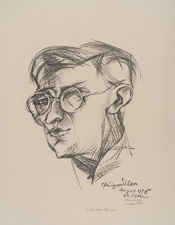 Felixm&uuml;ller, Conrad - Lithograph