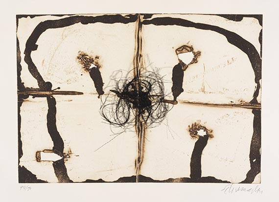 Schumacher, Emil - Etching and aquatint