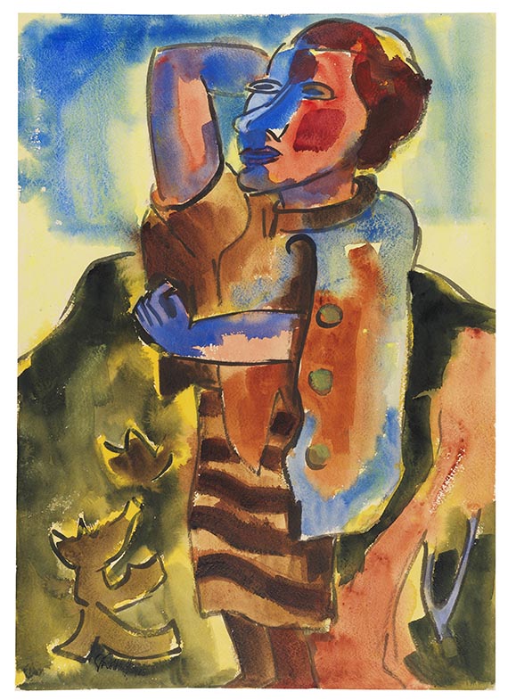 Schmidt-Rottluff, Karl - Watercolor