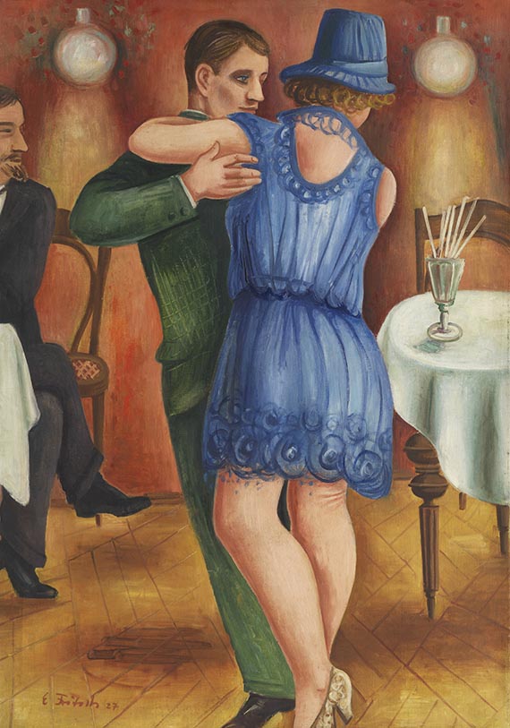 Fritsch, Ernst - Oil on canvas