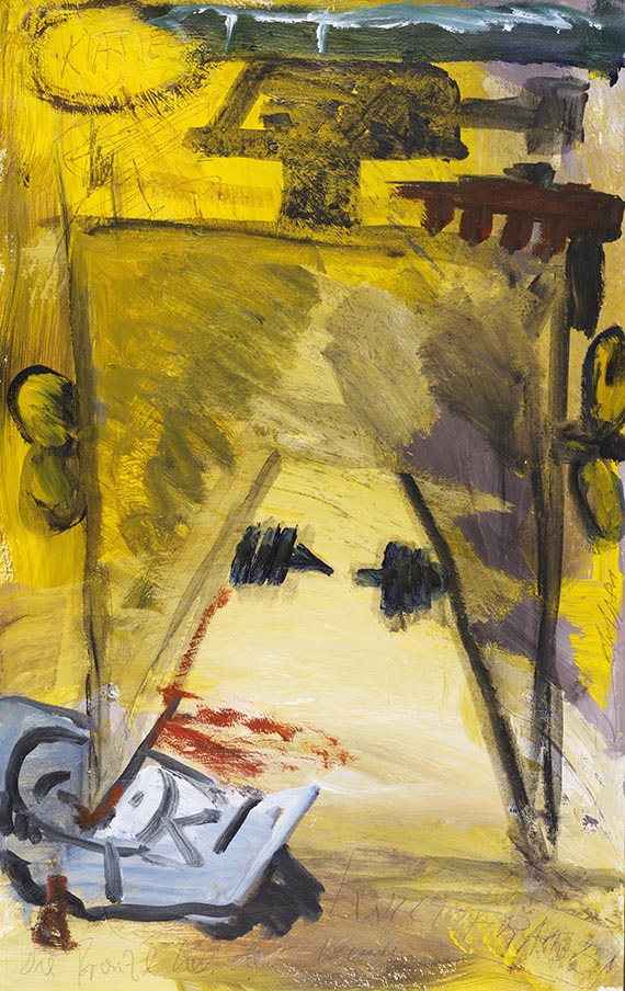 Immendorff, Jörg - Oil