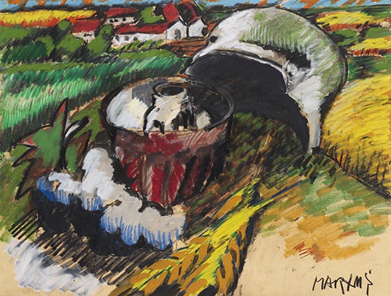 Lüpertz, Markus - Mixed media