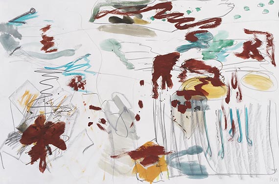 Kirkeby, Per - Gouache