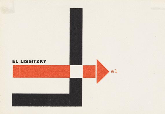 Lissitzky, El - Lithograph in colors
