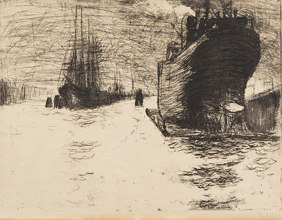 Nolde, Emil - Etching