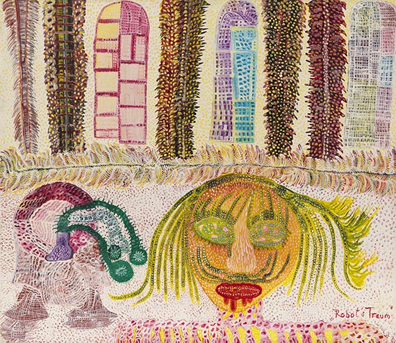 Schultze-Bluhm, Ursula - Acrylic on canvas