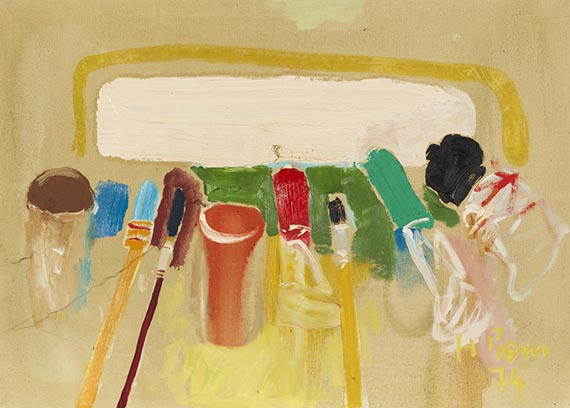 Prem, Heimrad - Oil on canvas