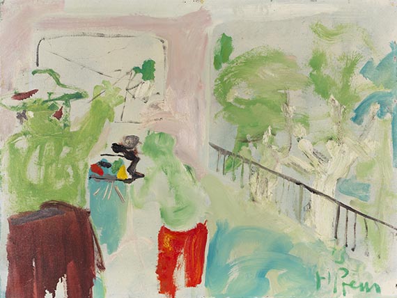 Prem, Heimrad - Oil on canvas