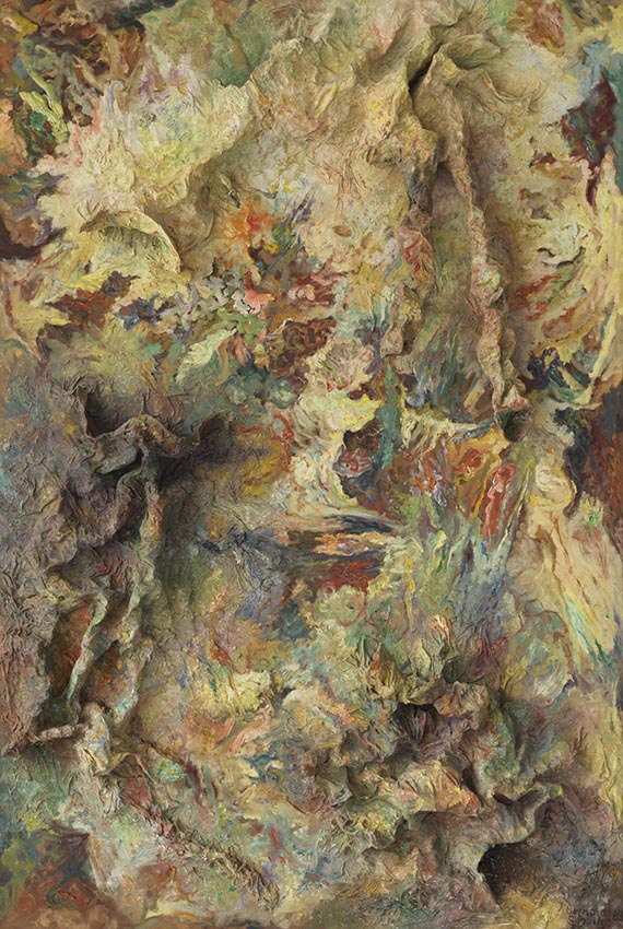 Schultze, Bernard - Mixed media on canvas