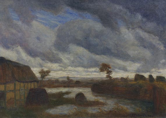 Modersohn, Otto - Oil on canvas