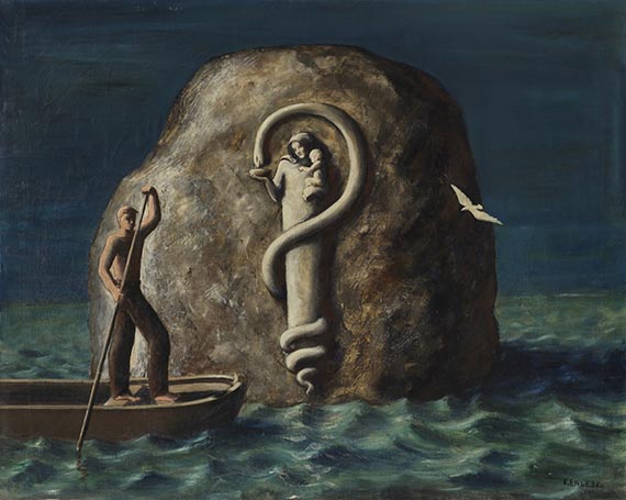 Ende, Edgar - Oil on canvas