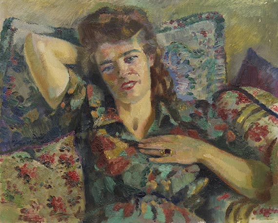 Felixm&uuml;ller, Conrad - Oil on canvas