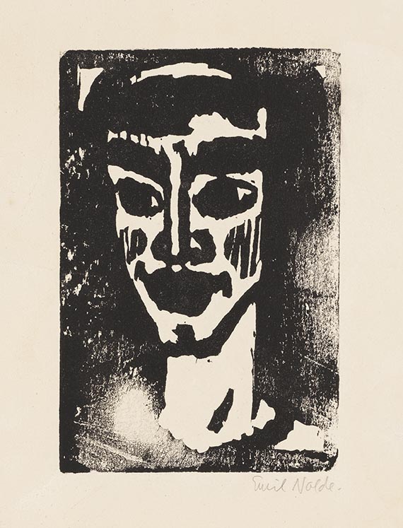Nolde, Emil - Woodcut