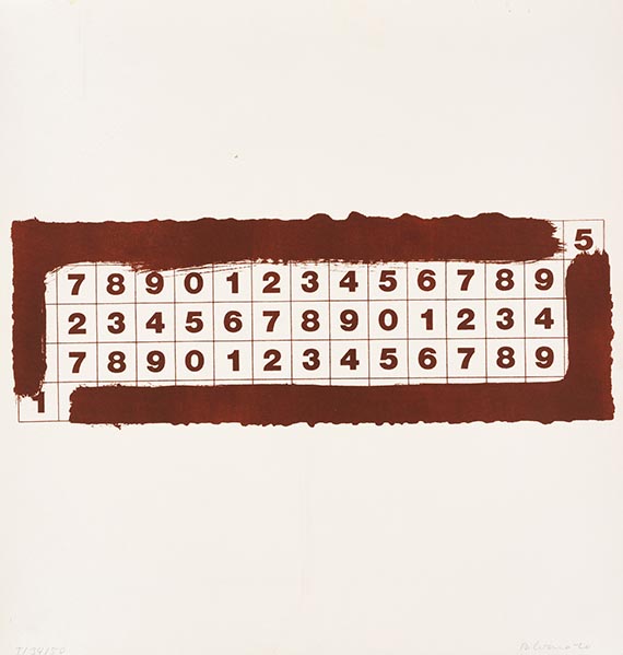 Palermo, Blinky - Chalk lithograph