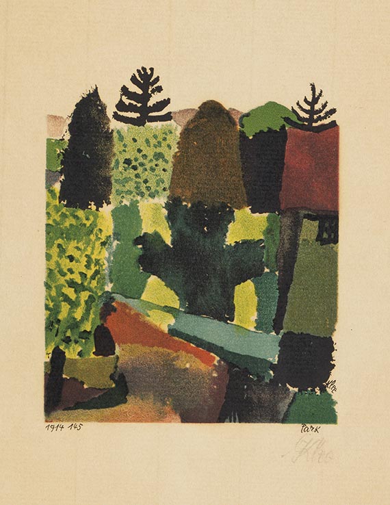 Klee, Paul - Lithograph in colors