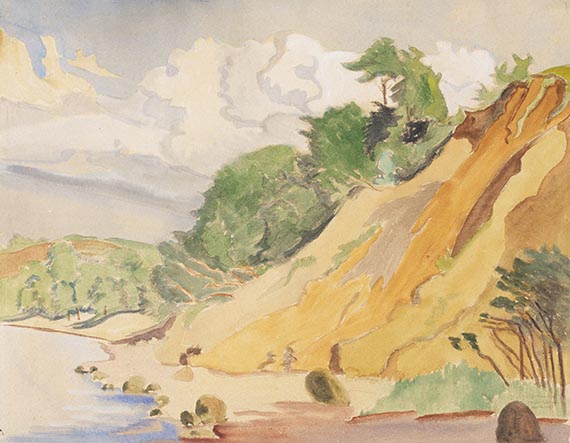Heckel, Erich - Watercolor