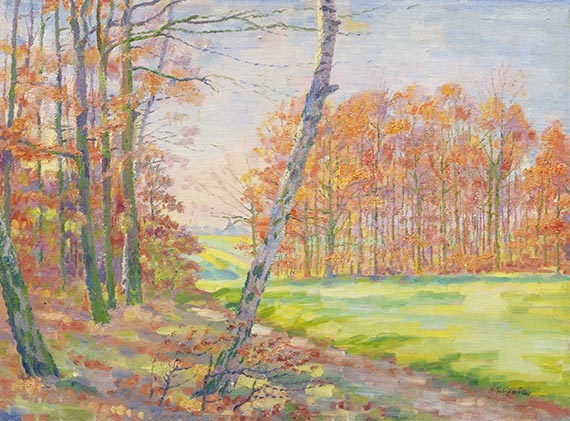 Felixm&uuml;ller, Conrad - Oil on canvas