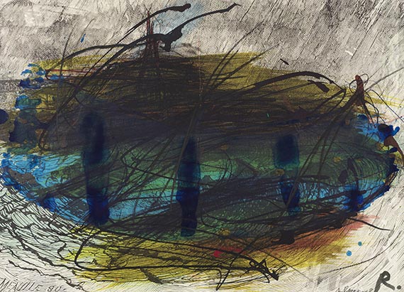 Rainer, Arnulf - Mixed media